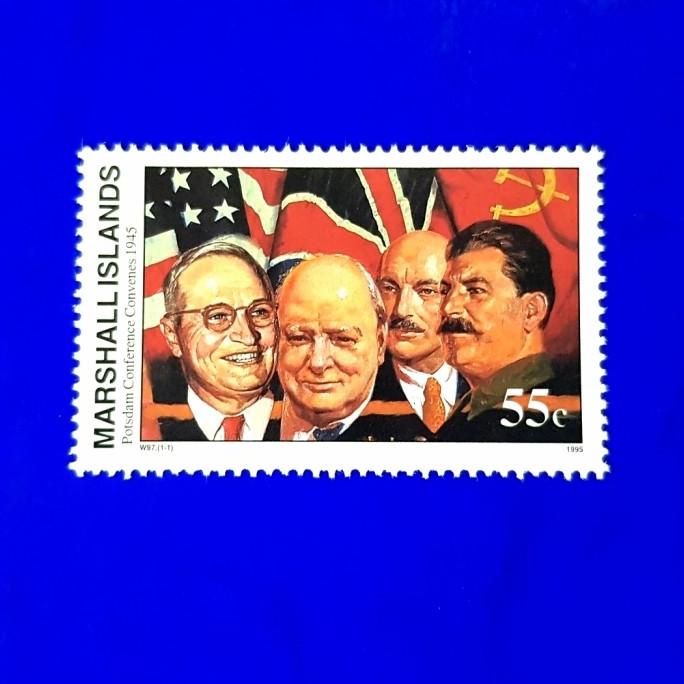 

Diskon Perangko/Prangko Perang Dunia II, Postdam Conference Convenes 1945 Diskon