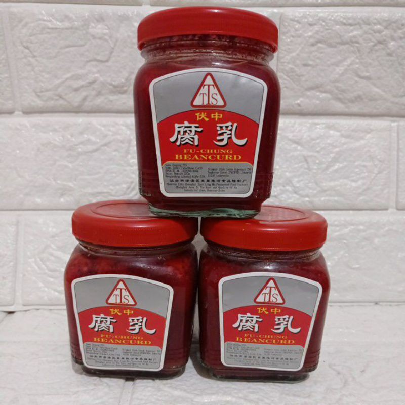 

Tahu merah /fu chung beancurd 250g/tahu bean curd