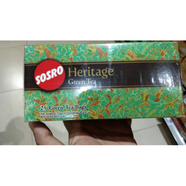 

Sosro heritage green tea