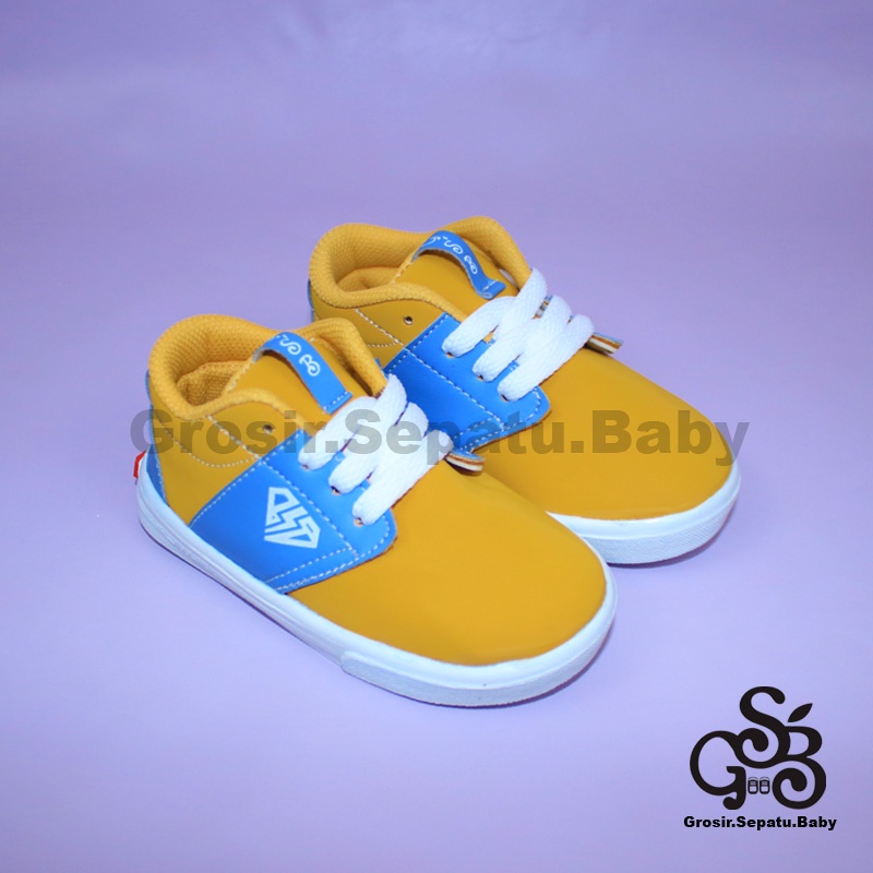 sepatu anak sneakers sepatu anak laki laki sepatu anak perempuan model casual PHOENIX kids KUNYIT polos ringan fleksibel &amp; Anti Slip