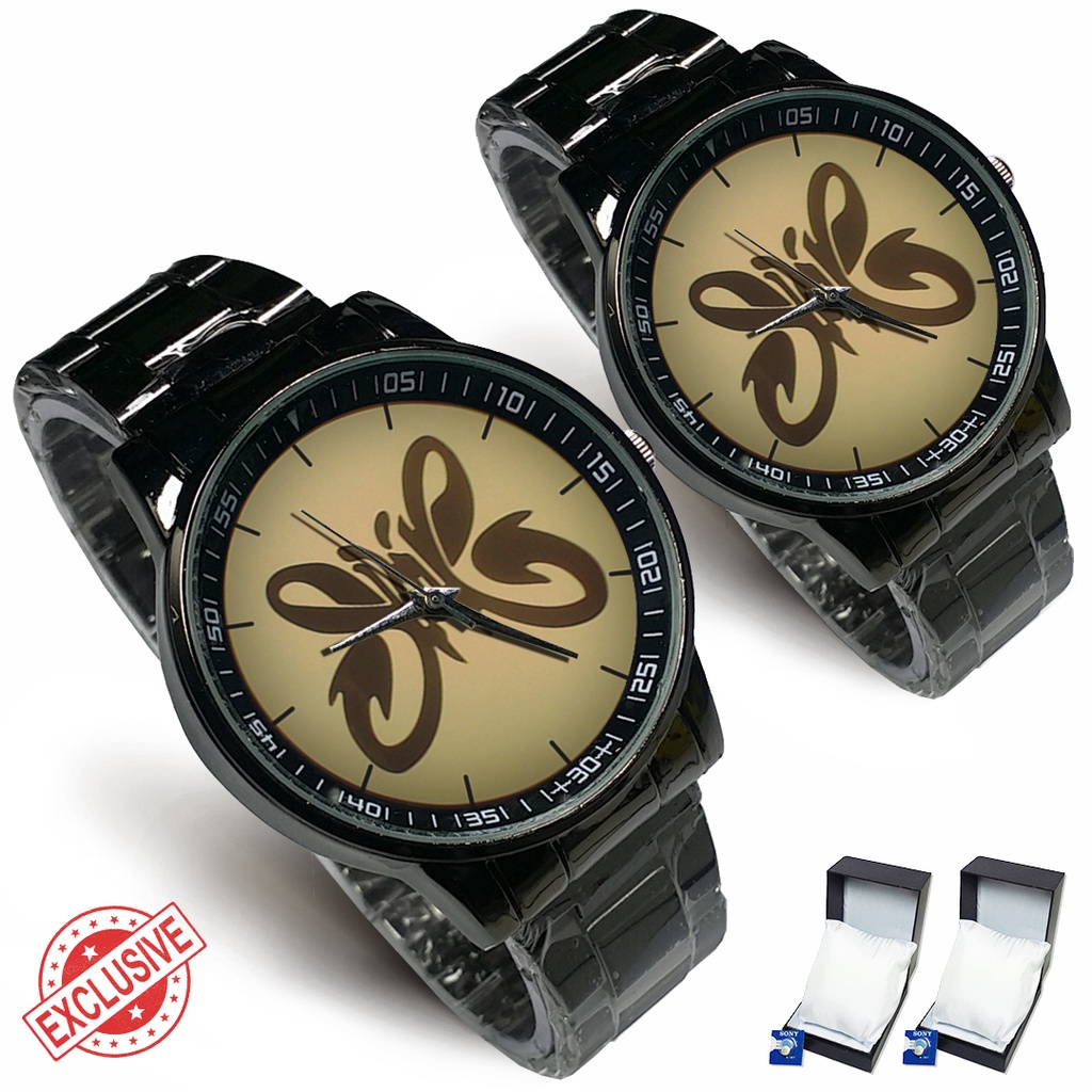 Jam Tangan Rantai Couple SLANK Motif 5