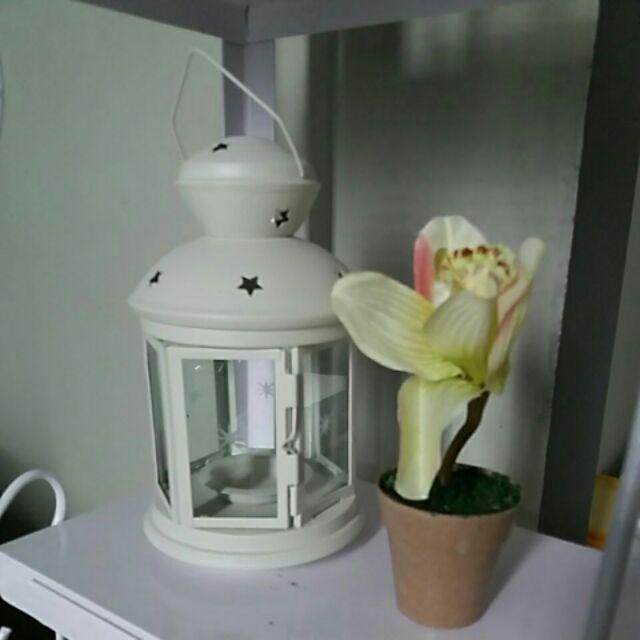 Tempat Liin Lentera Ikea Rotera Putih/hitam/ungu/tosca