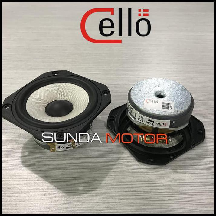 Promo Terbatas Speaker Midrange Cello Tg9 - 3Inch - Produk Original & Baru