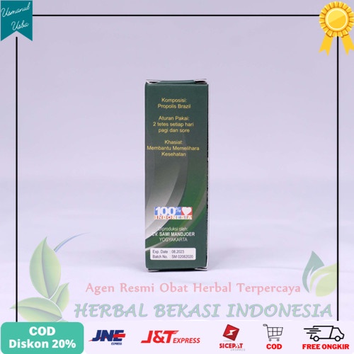 

◾COD◾ Propolis Brazil - Propolis SM Original 100% With Nano Technology