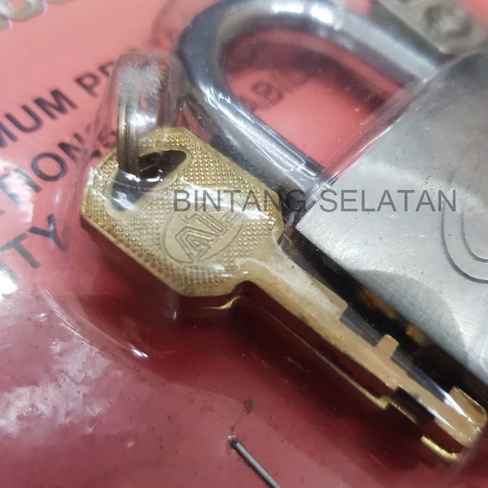 KUNCI GEMBOK KUNCI PENGAMANMASTER KEY LOCK KEY 5 IN1 BR505 STAINLESS