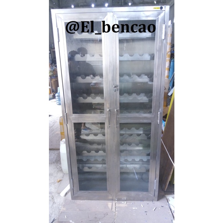 Lemari dialyzer - Dialyzer Cabiner Stainless Steel 304 + UV Lamp