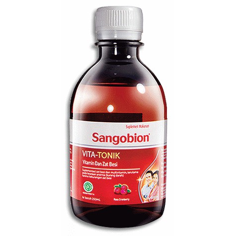 Sangobion Vitatonik Cranberry 250ml