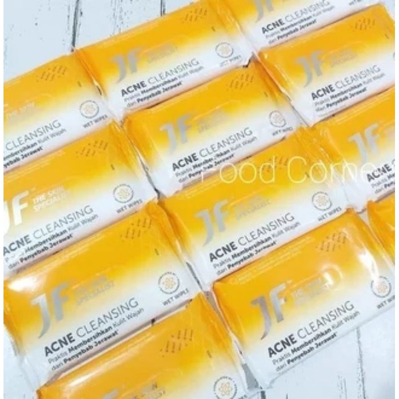 EKONOMIS JF tisu basah anti jerawat / JF wet wipes /JF tisu anti jerawat 10 / tisu basah acne