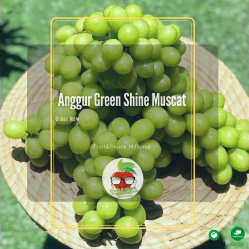 Jual Anggur Hijau Shine Muscat | Shopee Indonesia