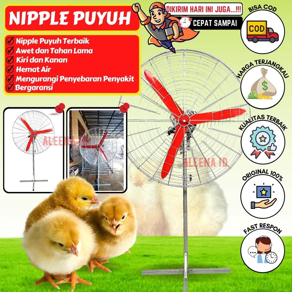 KIPAS BLOWER/KIPAS KANDANG AYAM/KIPAS JUMBO-ALEENA ID
