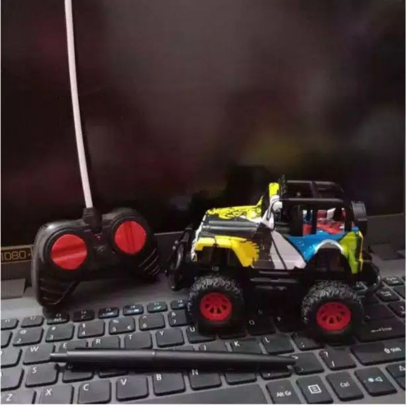 MAINAN MOBIL REMOTE CONTROL - RC JEEP ROCK CRAWLER