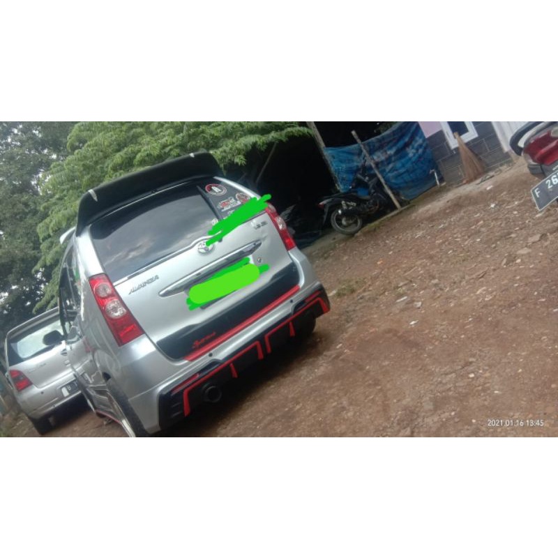 Spoiler spoon avanza xenia all new