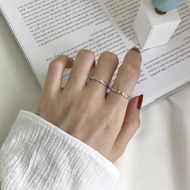 Cincin Silver Bentuk Hati Untuk Wanita