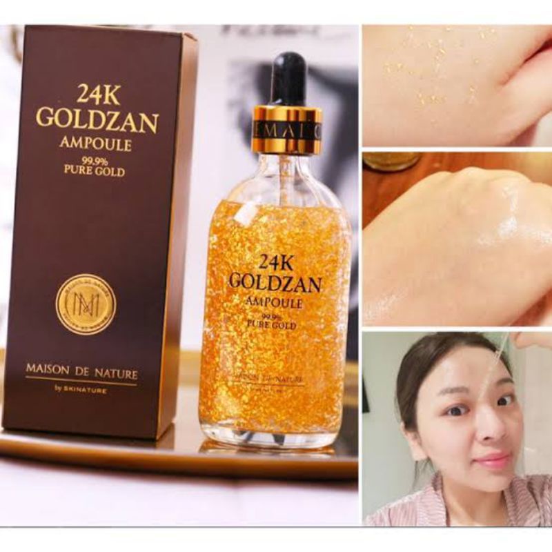 SERUM GOLD EMAS 24K EXTRAK WHITENING