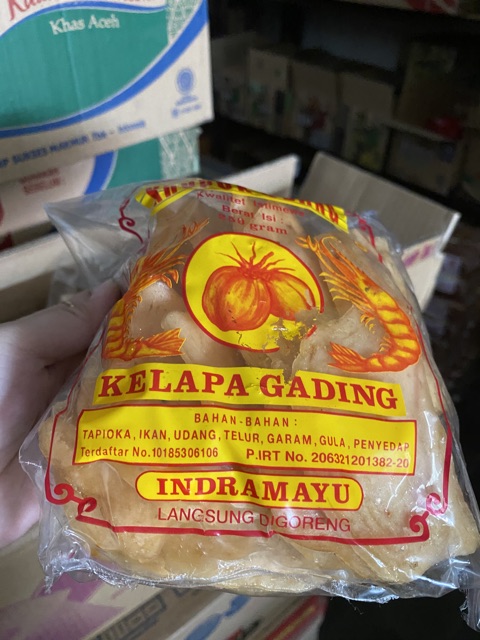 KERUPUK UDANG INDRAMAYU KELAPA GADING