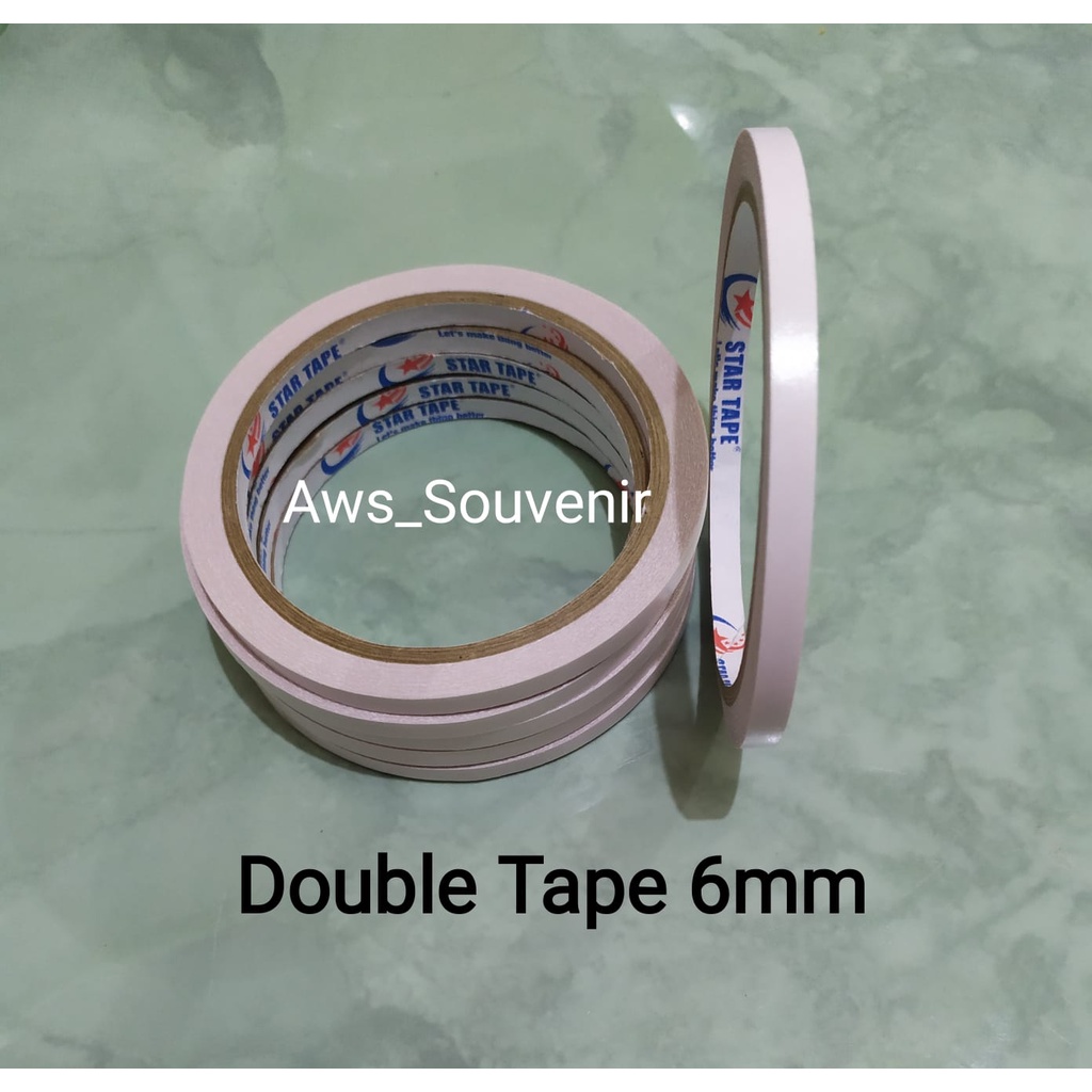 

Isolasi Bolak Balik / Double Tape 6mm