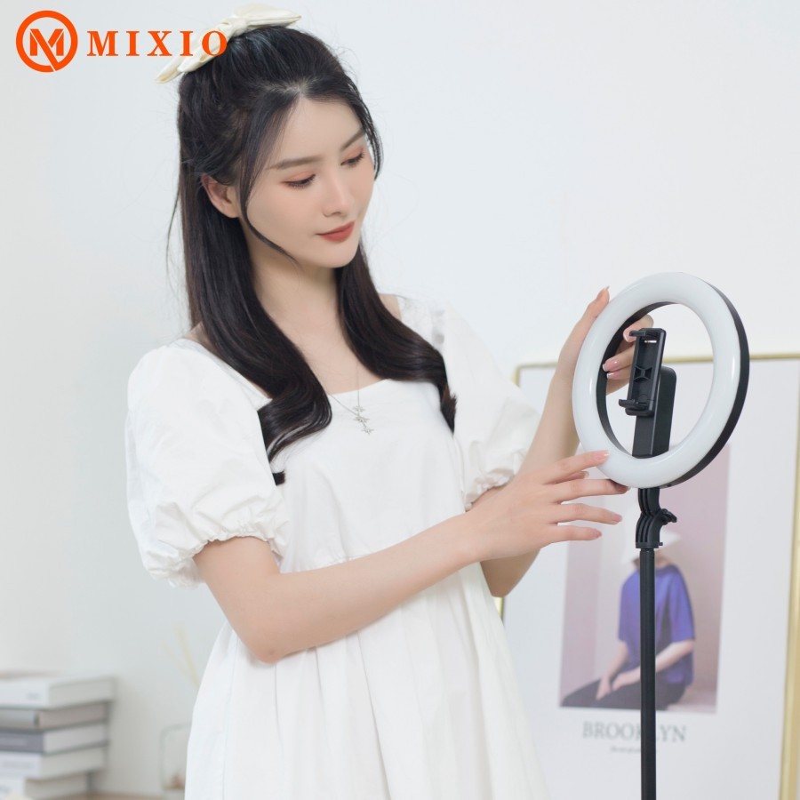 MIXIO Z01 Ring Light Portable tripod 1.75m lipat bluetooth shutter