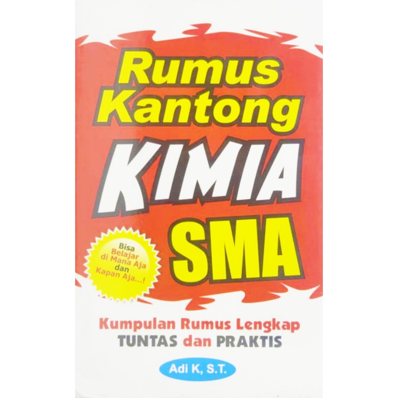 Buku Rumus Kantong Kimia SMA