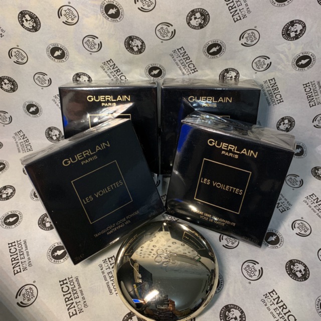 GUERLAIN Les Voilettes Mattifying Translucent Loose Powder 20gr / 0.7Oz / Bedak Wajah