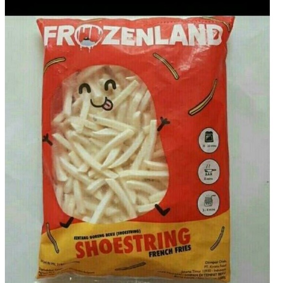 

Kentang Frozenland/ kentang murah /kentang hemat / kentang gurih / kentang shoestring frozenland
