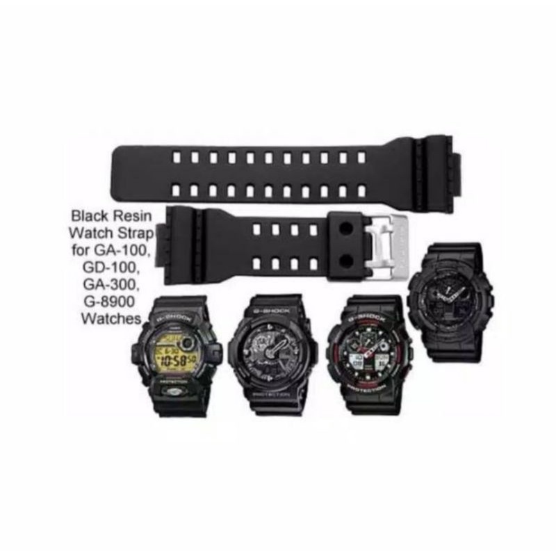 Strap Gshock GA 100 GA 110 TALI JAM GSHOCK GA100 gshock ga100C GAC100