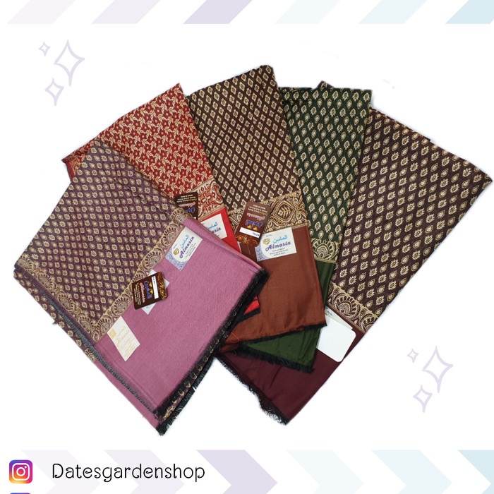 Sorban Sorban Almas Batik Harga Termurah!!(Y9S5) Sorban Wadimor Hitam Putih Sorban Arab Sorban Rida 