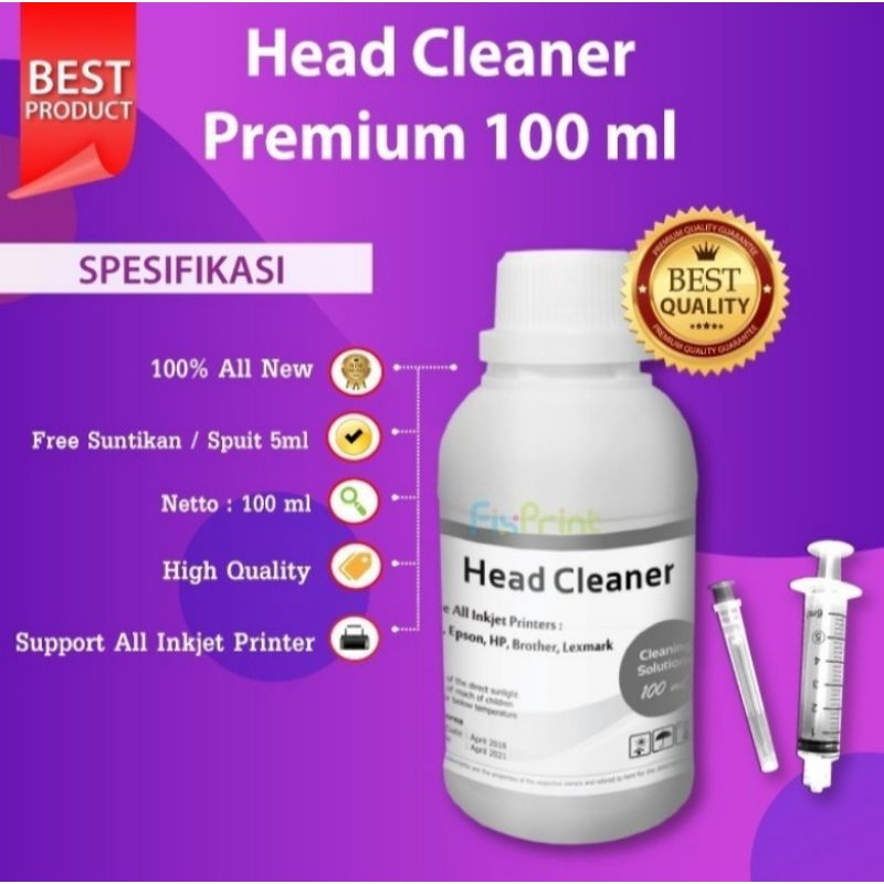 Head cleaner segala jenis merk printer