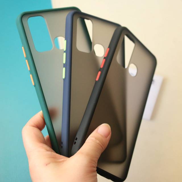 YKCS 0394 vivo y50 vivo y30 VIVO X50 vivo Y20 aero hybrid frosted soft case back CASING HP polos