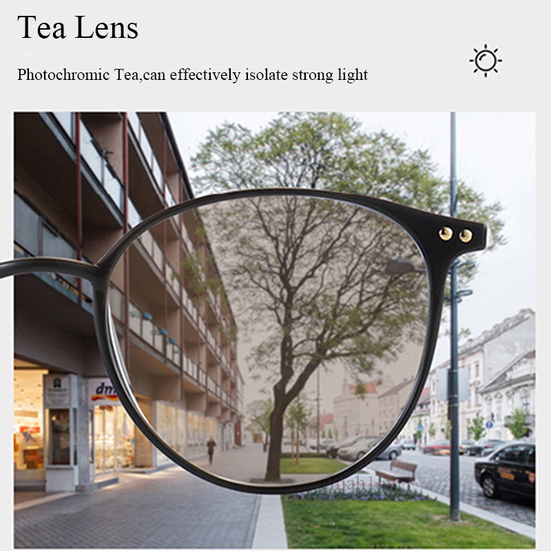 Kacamata Photochromic Anti Radiasi Anti Blue Light Untuk Pria Dan Wanita