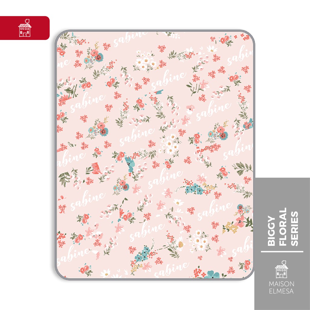 Maison Elmesa Blanket Selimut Premium Biggy Floral Series