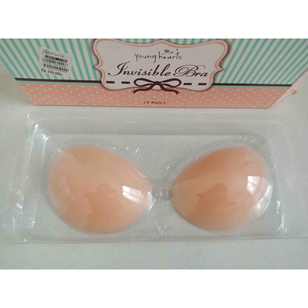 YOUNG HEARTS Invisible Bra Silicon Cup ll PRELOVED