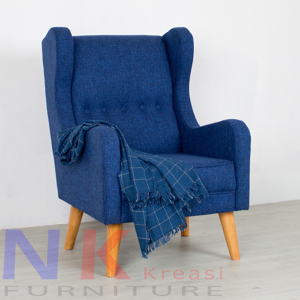 Calla Arm Chair. Sofa Single Wing Chair . sofa wingchair