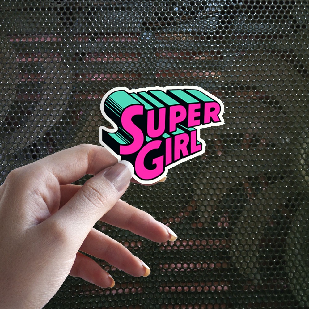 

Sticker Decal Vinyl Tahan Air Super Girl