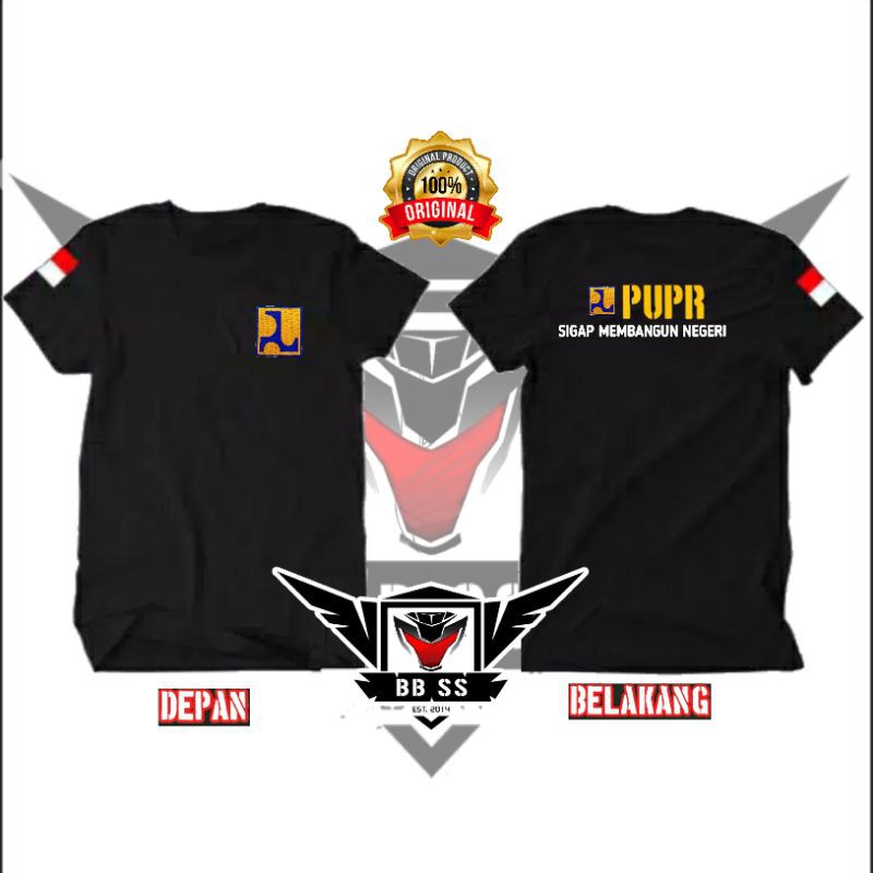 Tshirt Baju Kaos Pupr Kaos Pupr