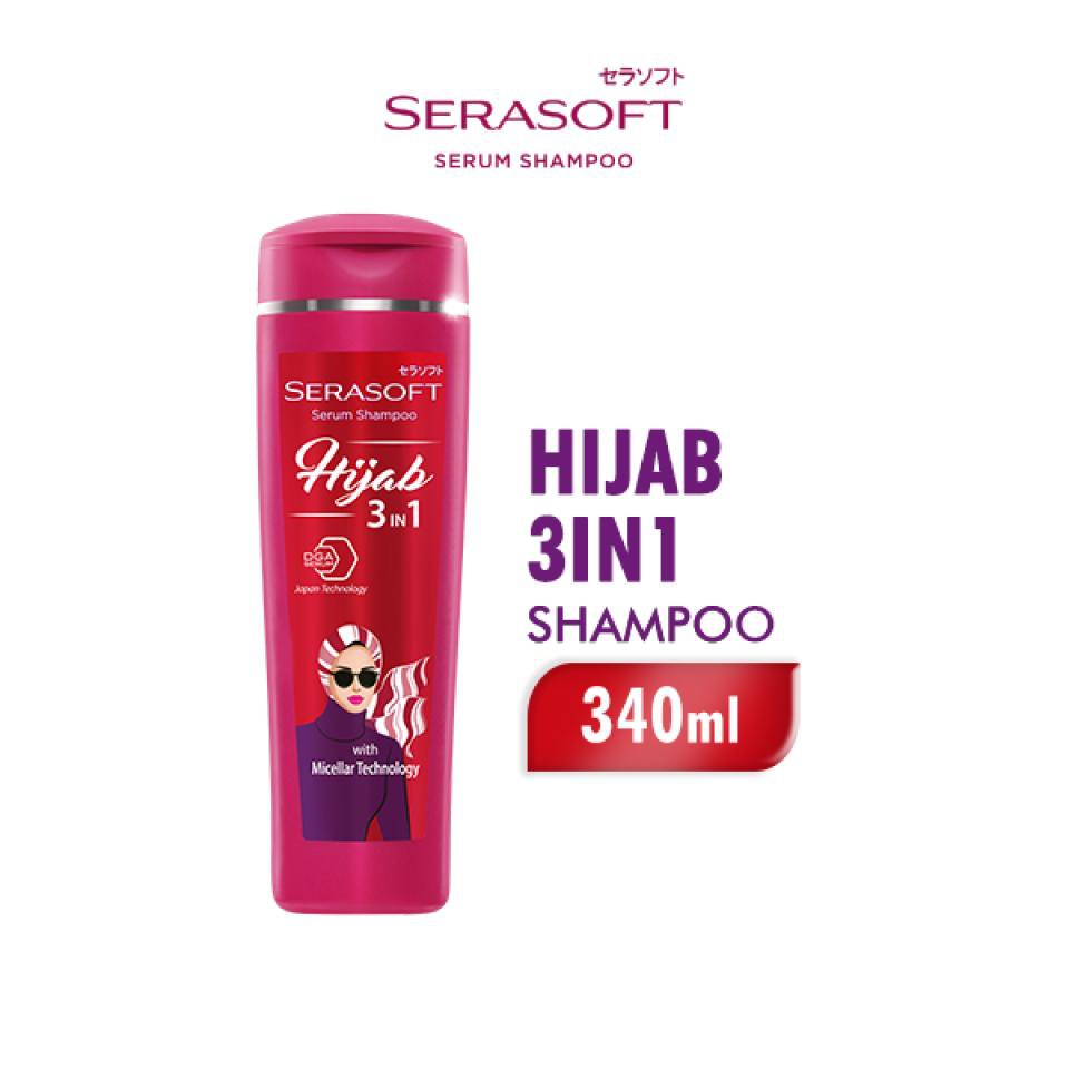 Serasoft Serum Shampoo Micellar Hijab 3 In 1 340 ml