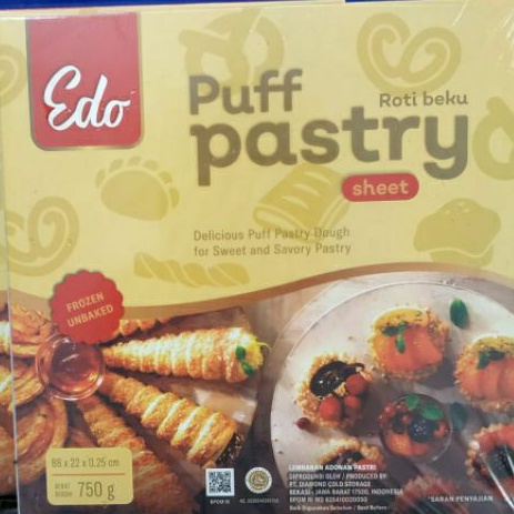 

Edo Puff Pastry Sheet 750gr