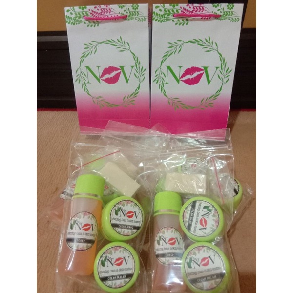 cream pemutih NV glowing acne and flek series