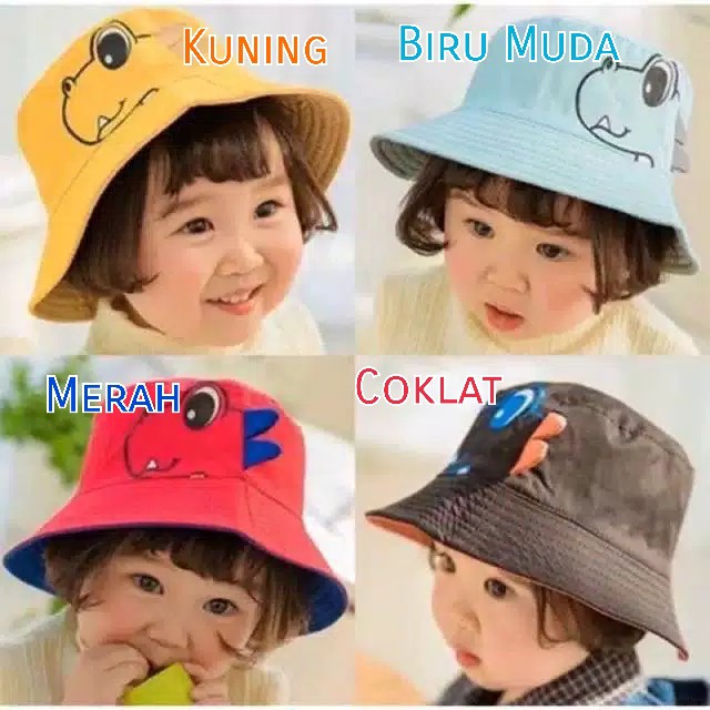 Topi Bucket Anak/ topi pantai anak