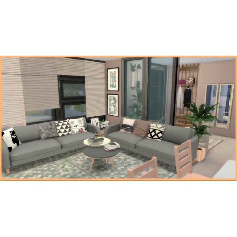 THE SIMS 4 CC MOD MODERN HOUSE SET LENGKAP | PACK 6 | CUSTOM CONTENT