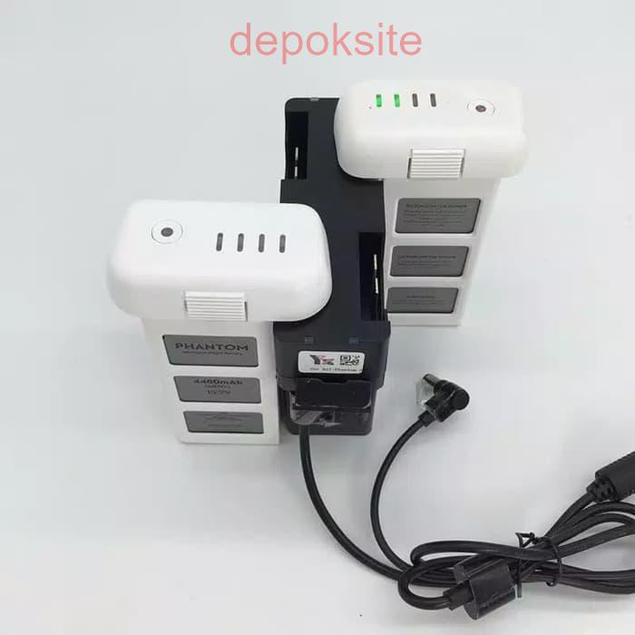 4in1 CHARGING Hub Docking Charger Baterai Phantom 3 Standard All P3