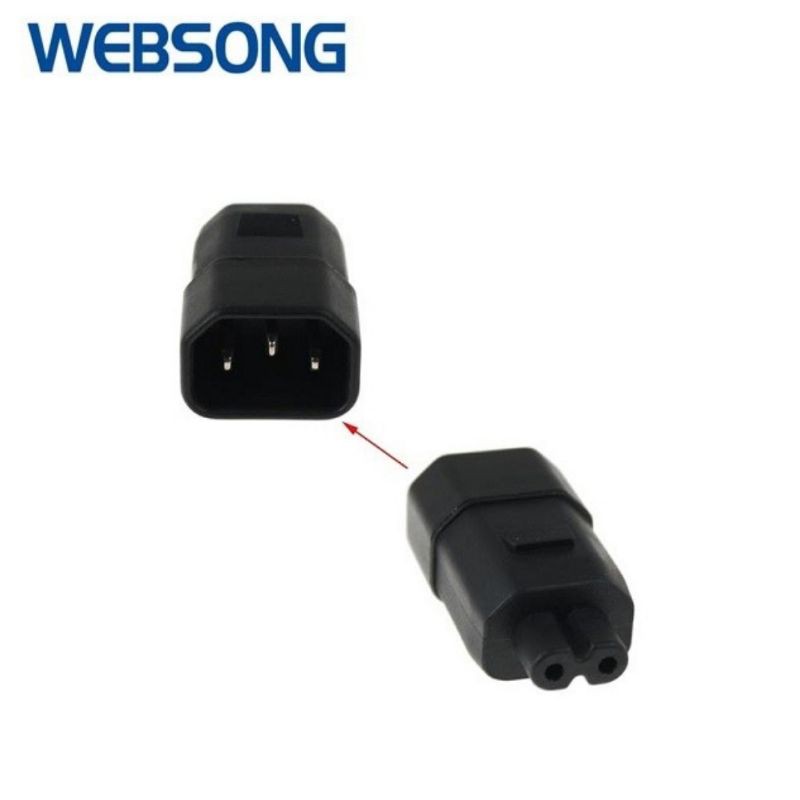 Connector Power C14 Female to 2Hole Power Printer websong