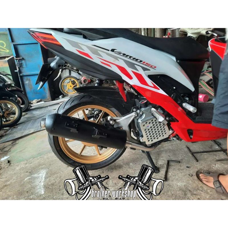 Knalpot WRC kondoman Vario 125/150 old led new Best Seller
