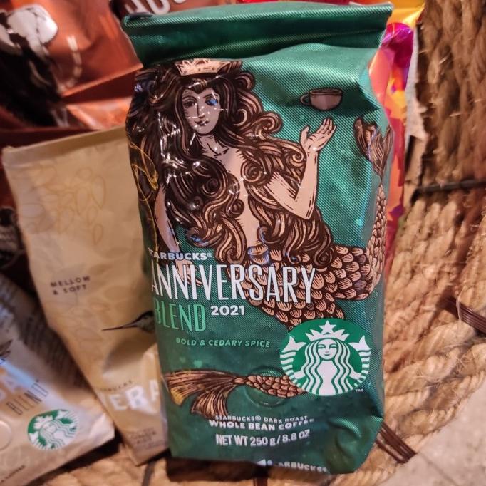 

Starbucks Anniversary Blend 2021 Coffee Whole Bean Limited Edition