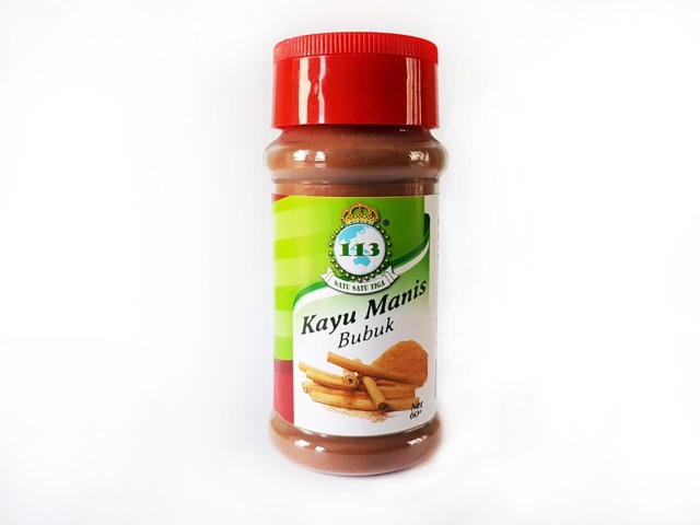 Bumbu Instan / 113 Bubuk Kayu Manis / Cinnamon Powder / 60gr / Halal