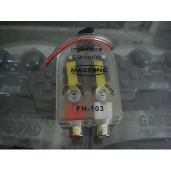 CONVERTER OUT SPEAKER TO RCA(UNTUK TAPE /HU TANPA OUTPUT/LINE OUT RCA)