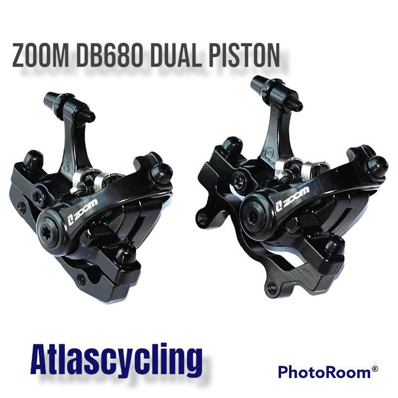 Kaliper Caliper Rem Zoom DB680 DB 680 Disc Brake Mekanik Dual Piston