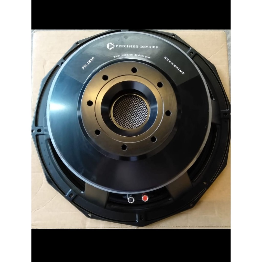 speaker komponen component woofer 18in  anti air pd1880 pd 1880 packing kayu