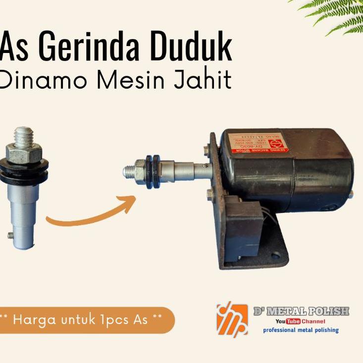 Kirim Teraman as sambungan gerinda duduk untuk dinamo mesin jahit
