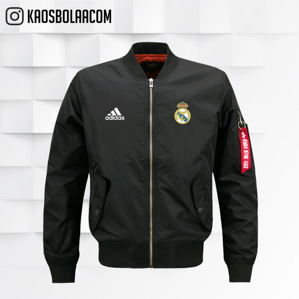 Jaket Bomber Real Madrid