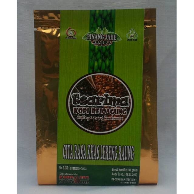 

Kopi Pinang JAHE Arabika ( Kopi Rejoagung ) Bondowoso